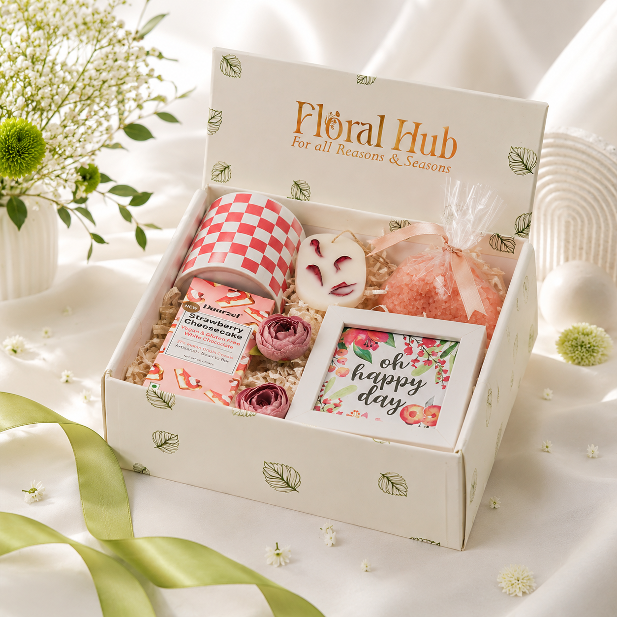 Sweet Serenity Gift Box - Strawberry Cheesecake and More