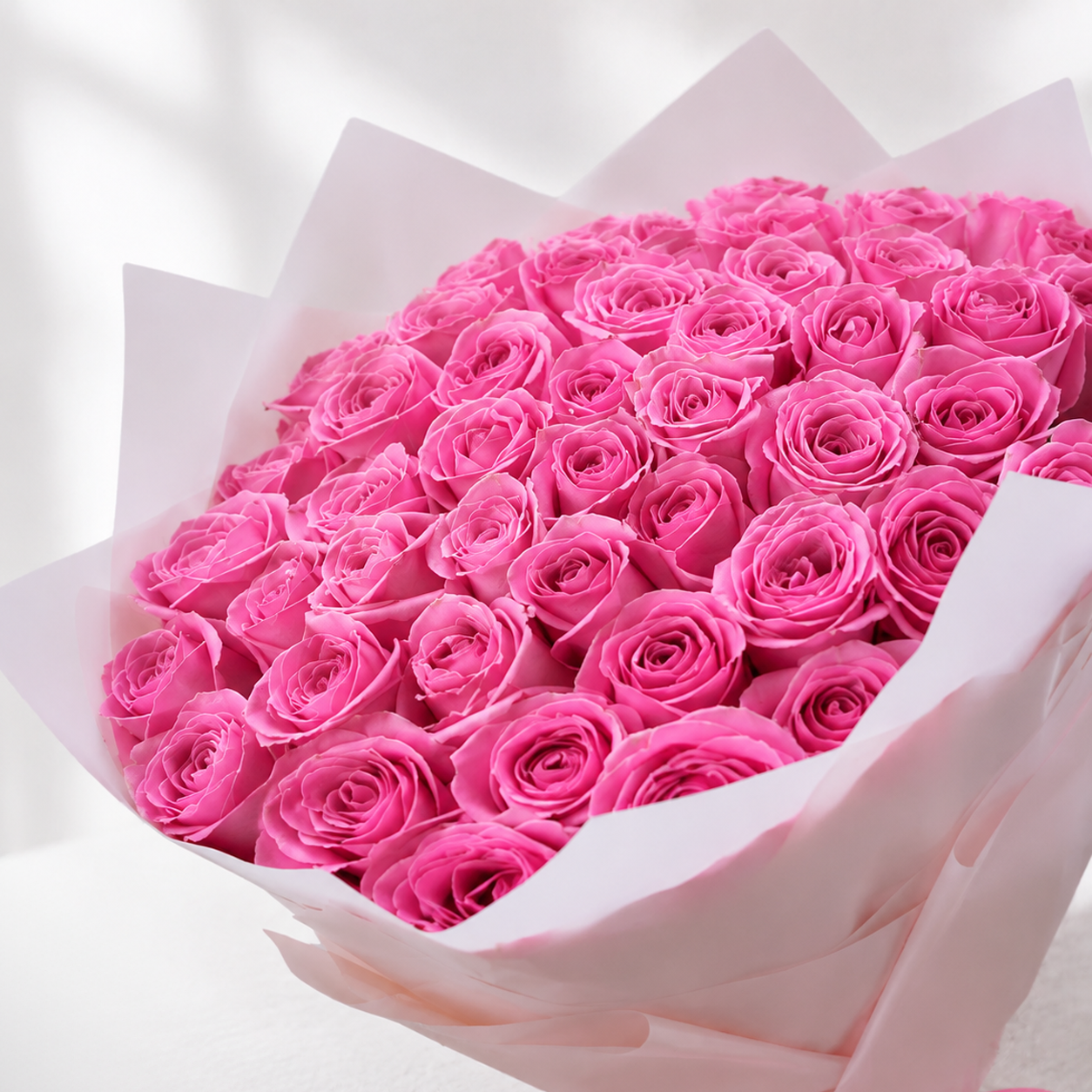 51 Pink Roses - Fresh & Elegant