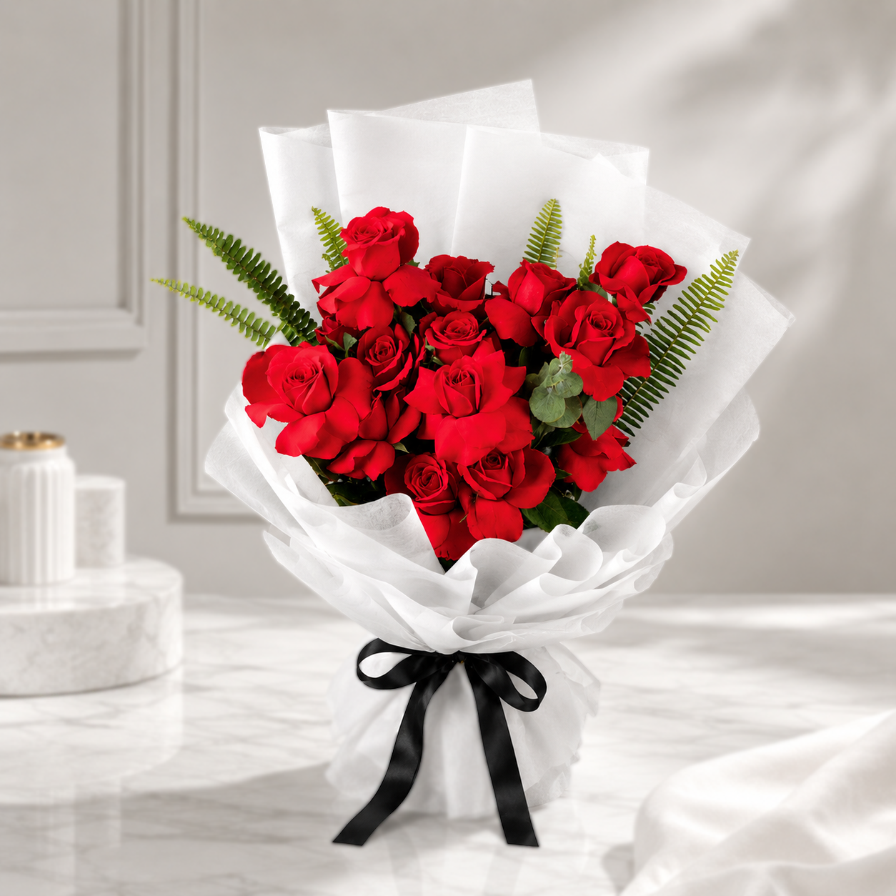 Classic Red Rose Bouquet