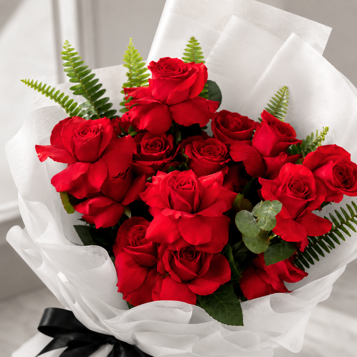 Classic Red Rose Bouquet