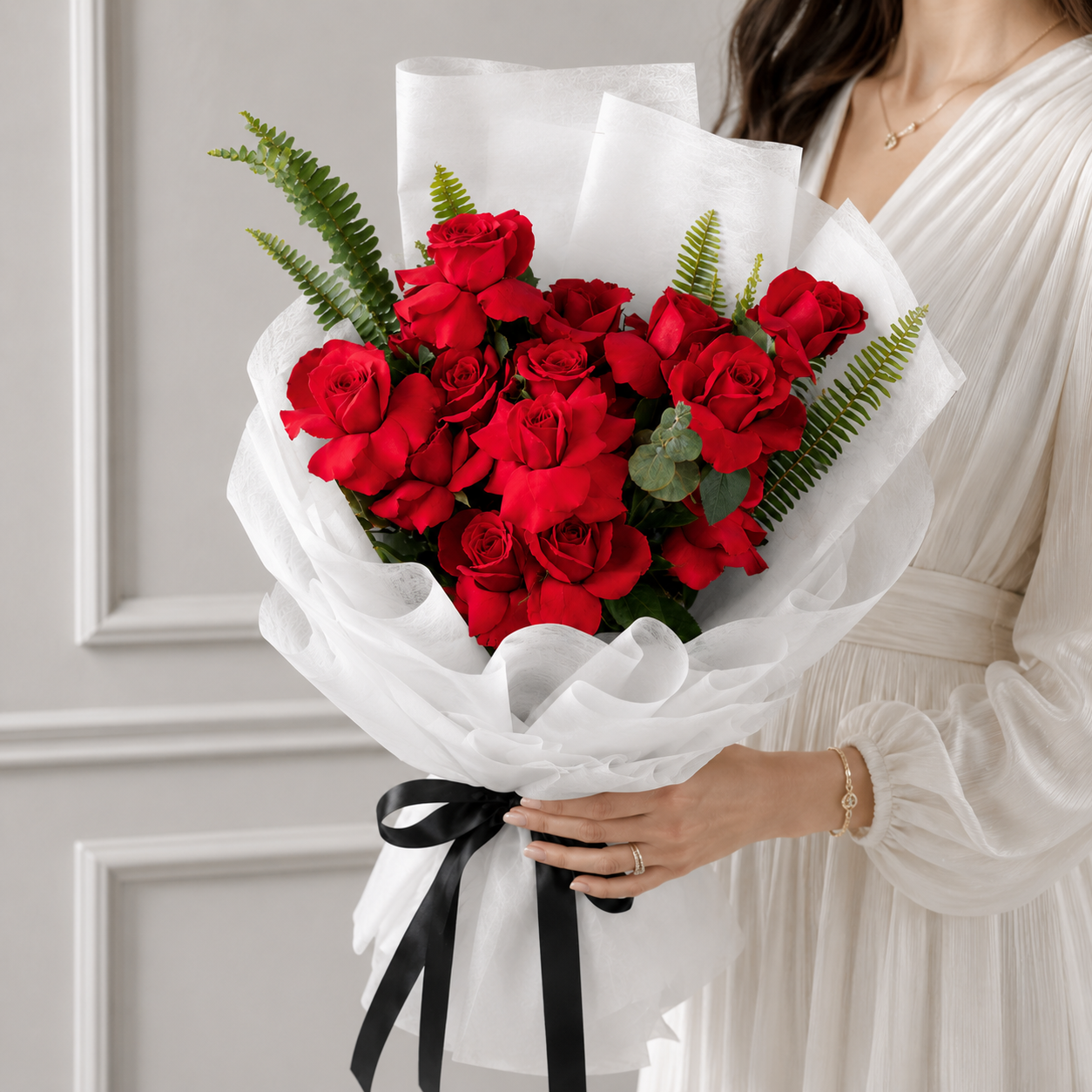 Classic Red Rose Bouquet