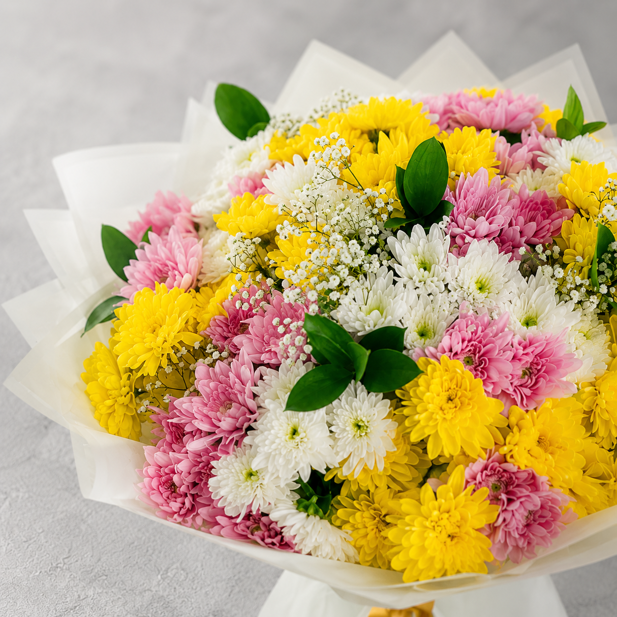 Colorful Chrysanthemum Bouquet