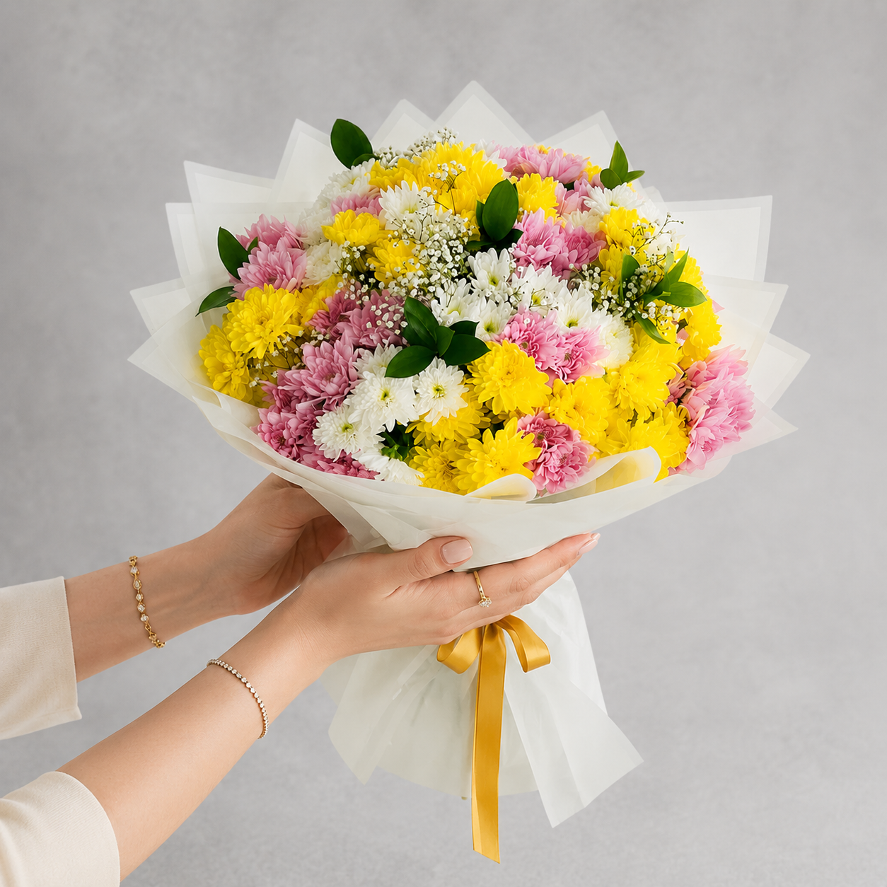Colorful Chrysanthemum Bouquet