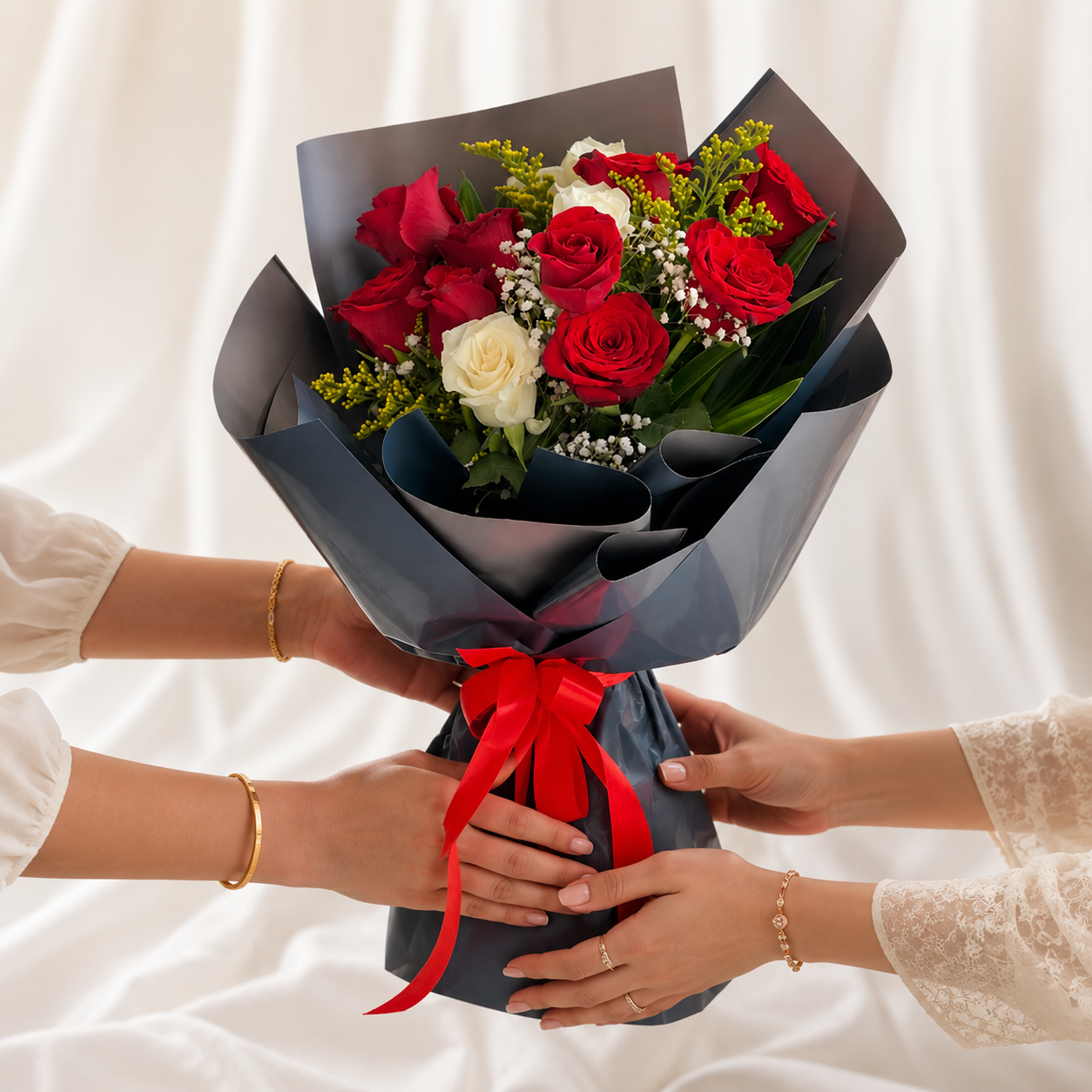 Classic Romance Rose Bouquet