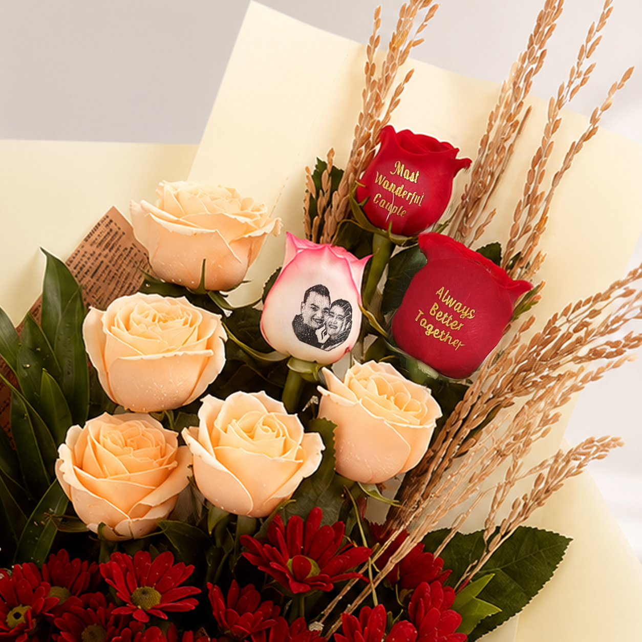 Cheerful Surprise Bouquet