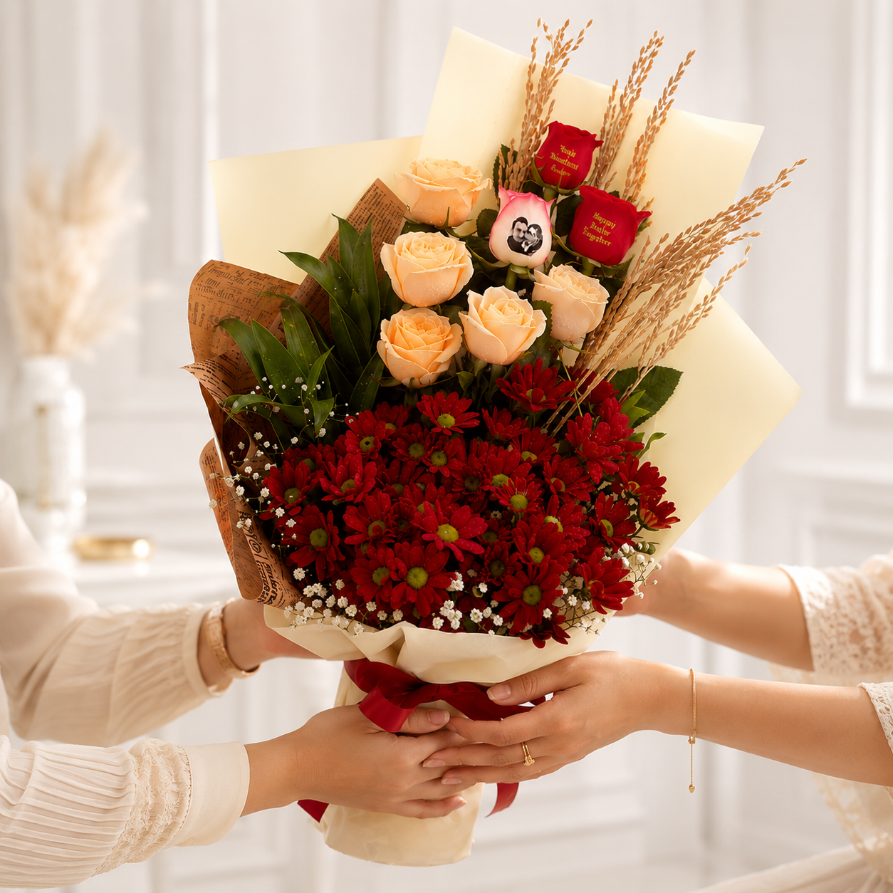 Cheerful Surprise Bouquet