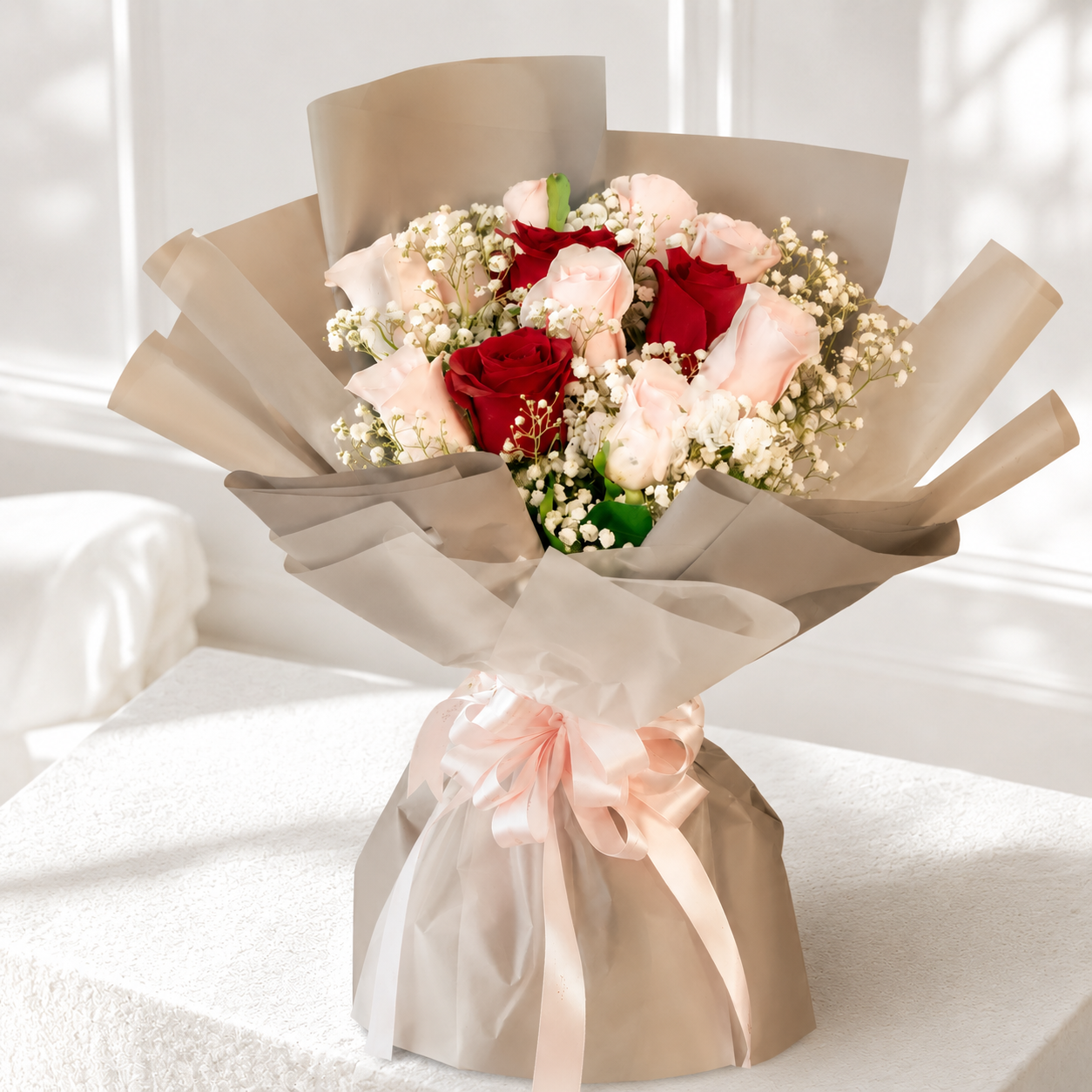 Calm Waves Roses Bouquet