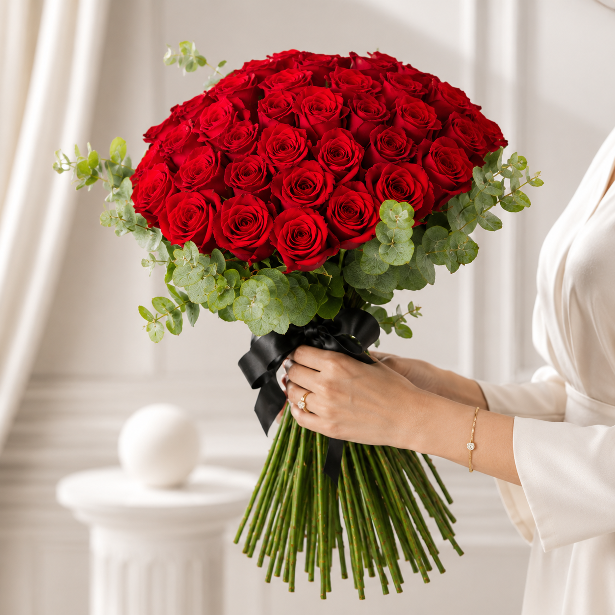 Handcrafted Roses bouquet