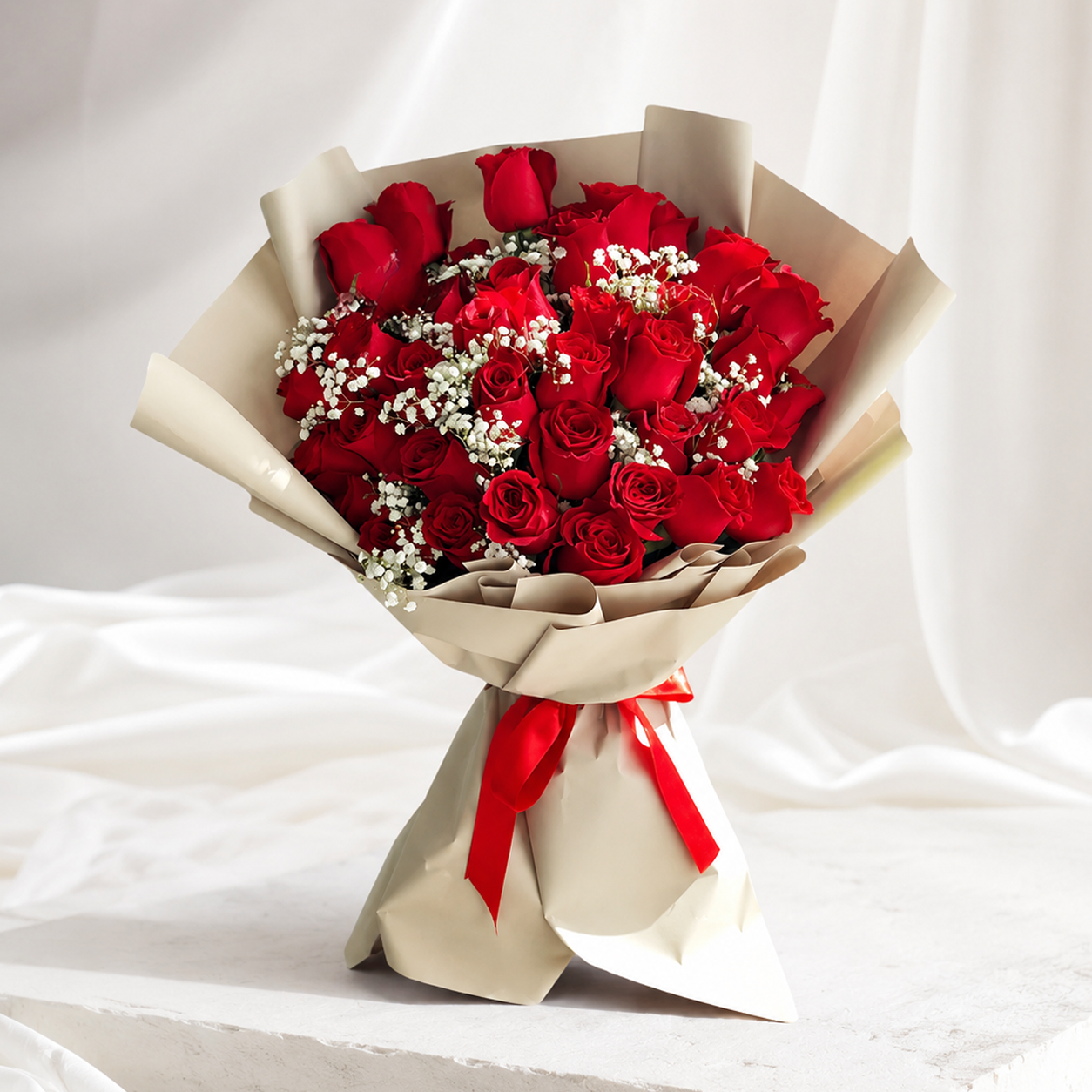 Heartfelt Red Rose Bouquet