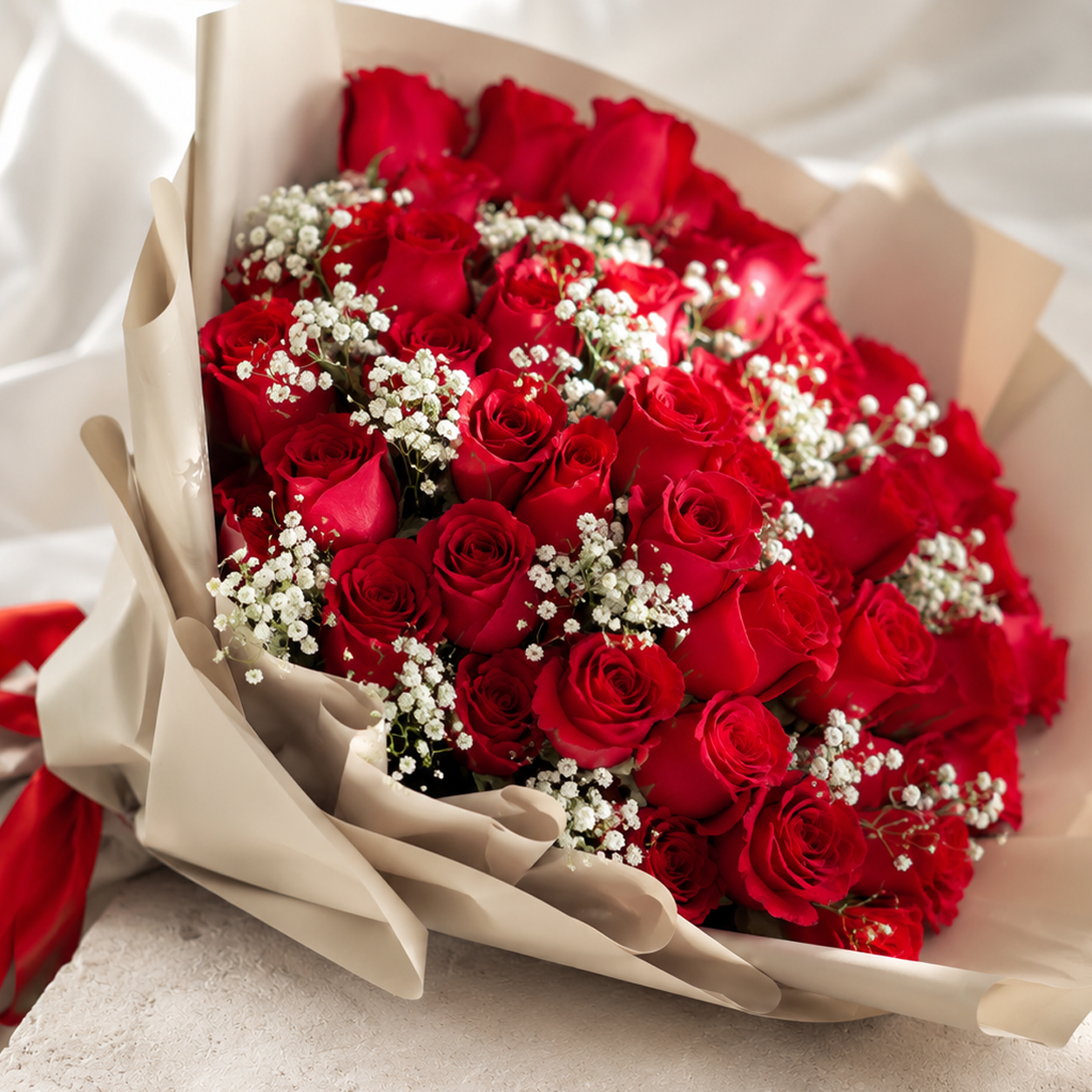 Heartfelt Red Rose Bouquet