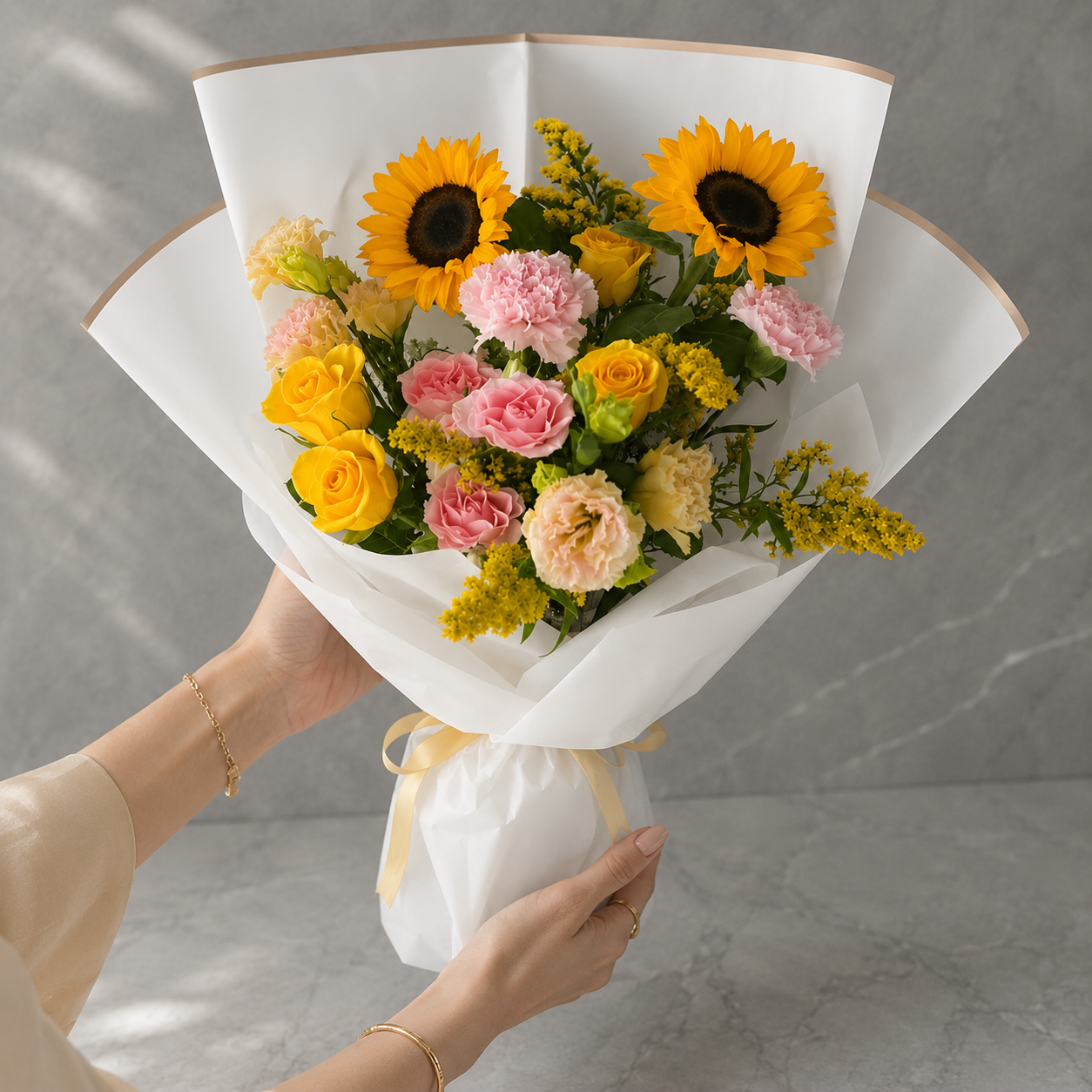 Heartfelt Sunshine Bouquet
