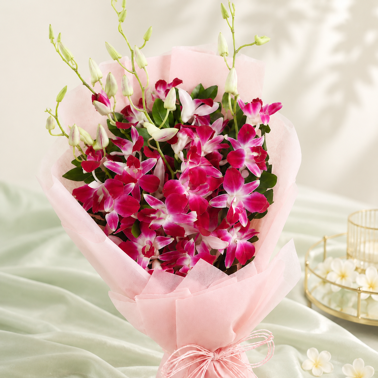 Elegant Purple Orchid Bouquet