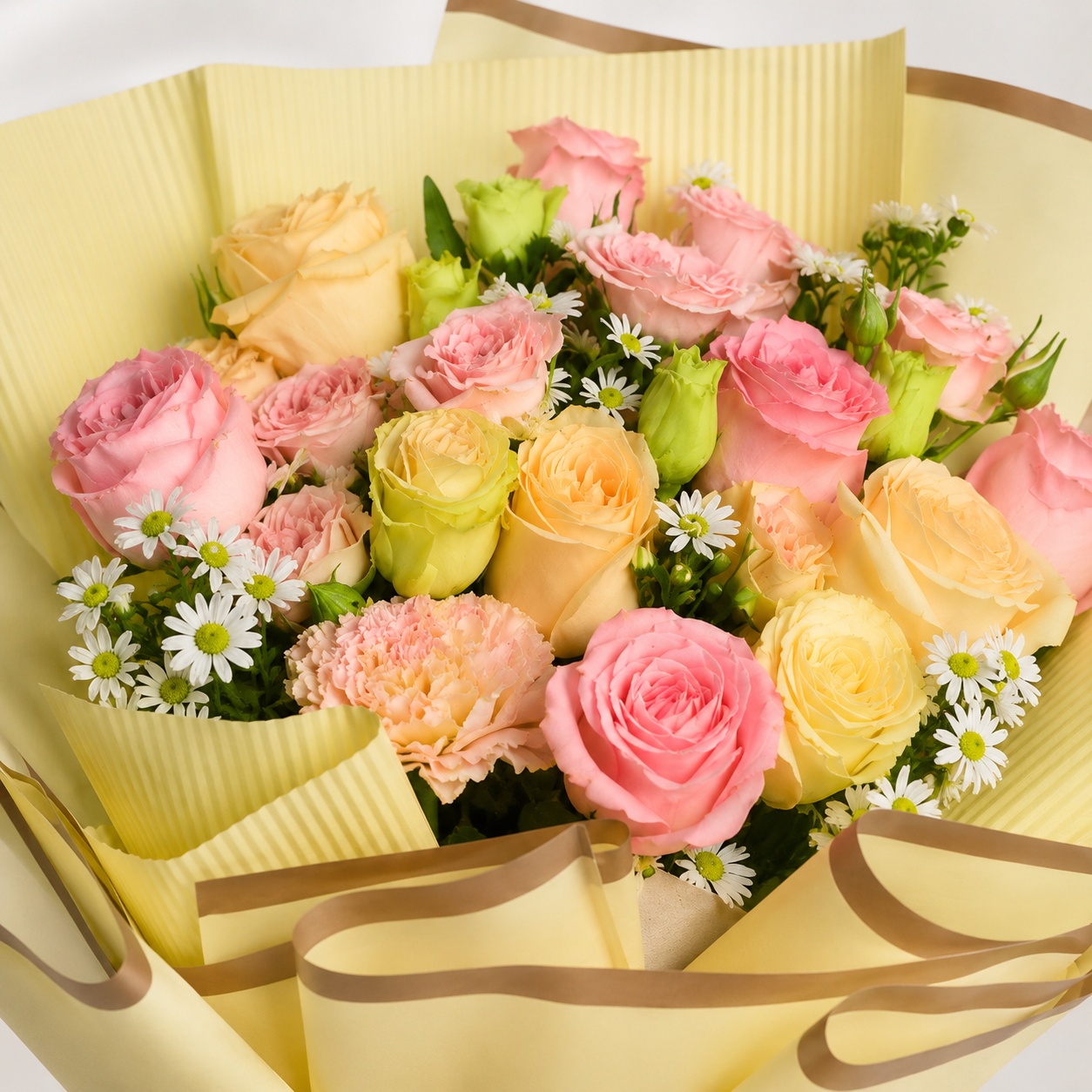 Pink and peach Floral Bouquet