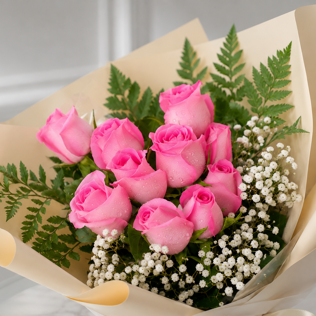 Paradise Bloom Rose Bouquet
