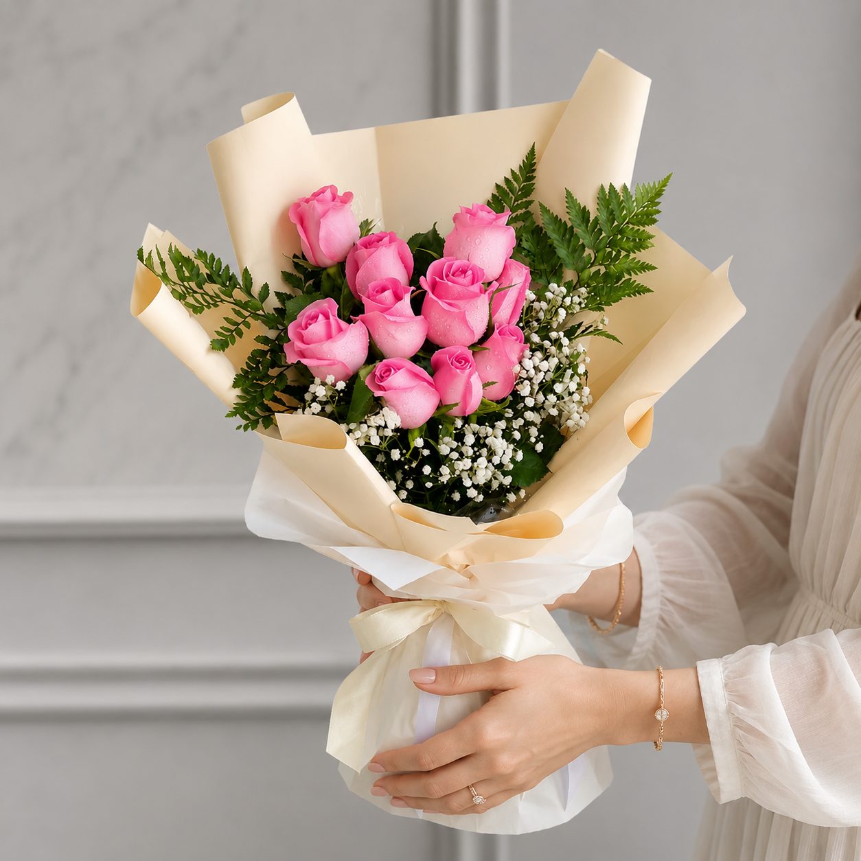 Paradise Bloom Rose Bouquet