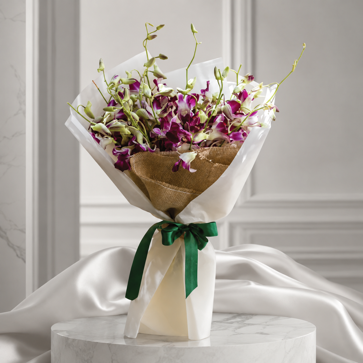 Purple Orchid Bouquet