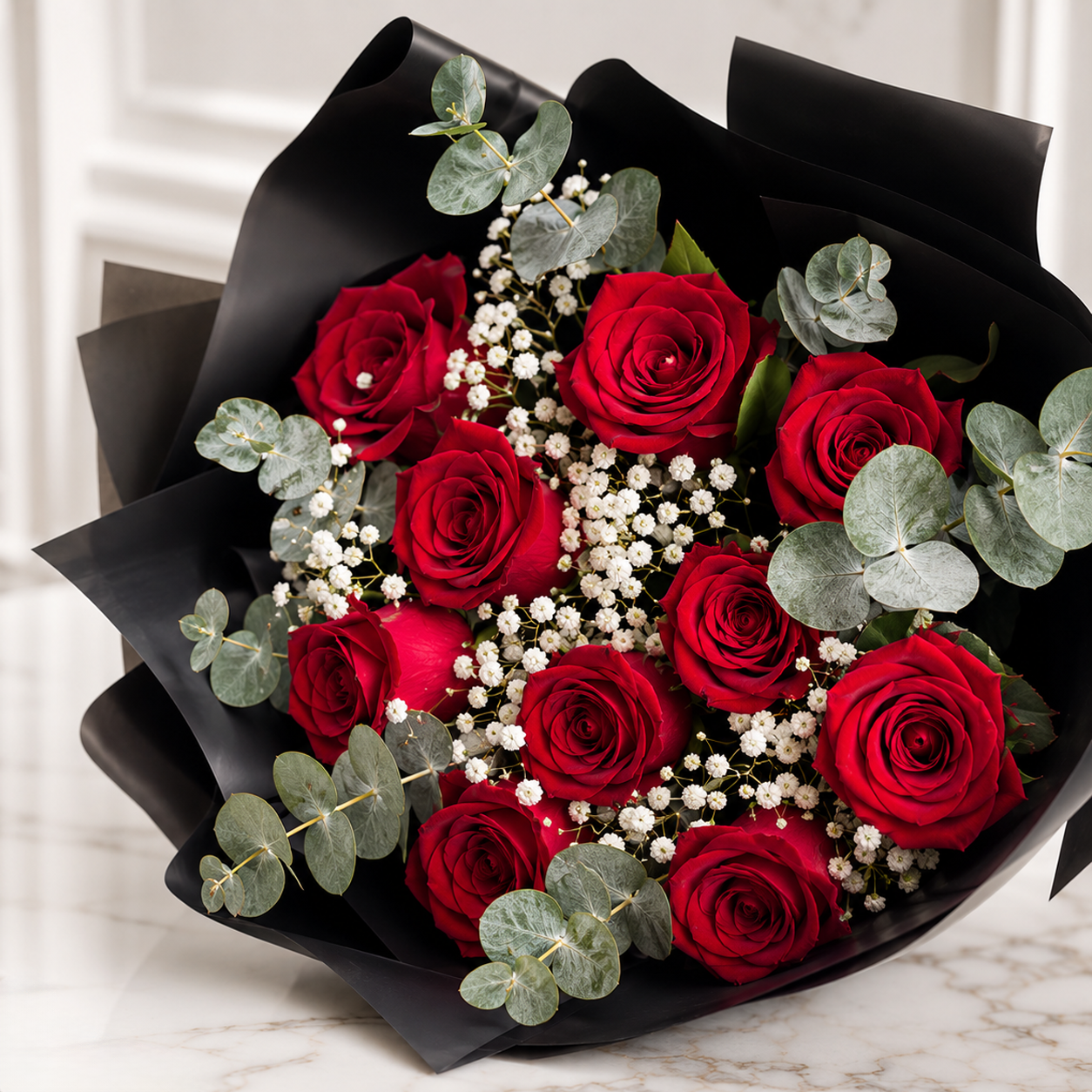 Pride and Romance Rose Bouquet