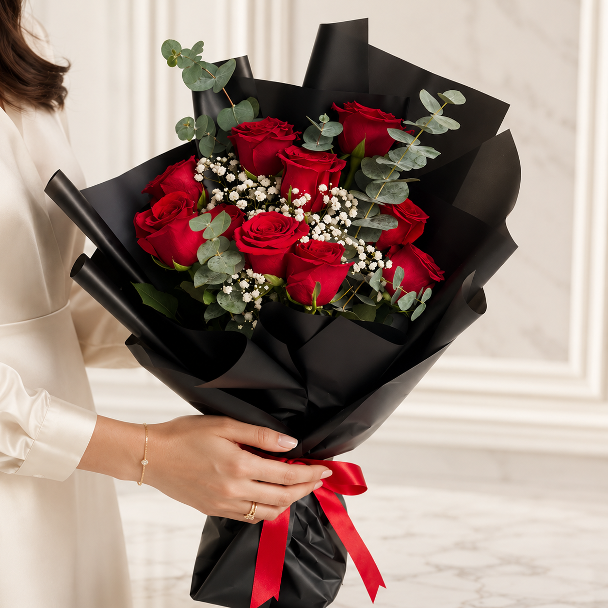 Pride and Romance Rose Bouquet