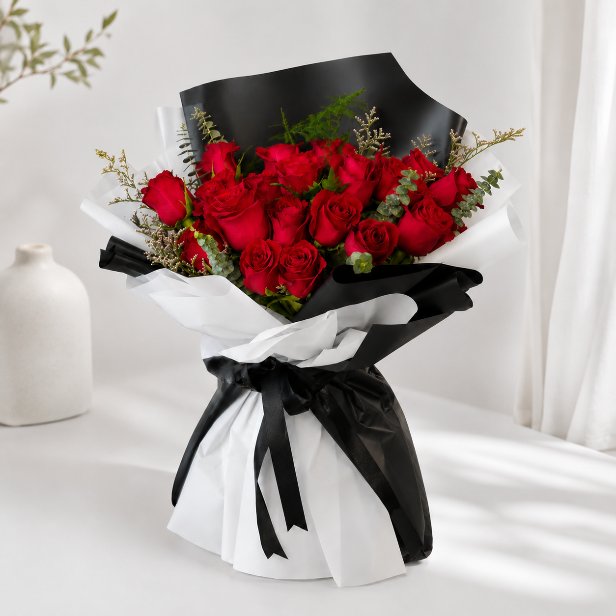 Floral Hub Red Rose Love Bouquet