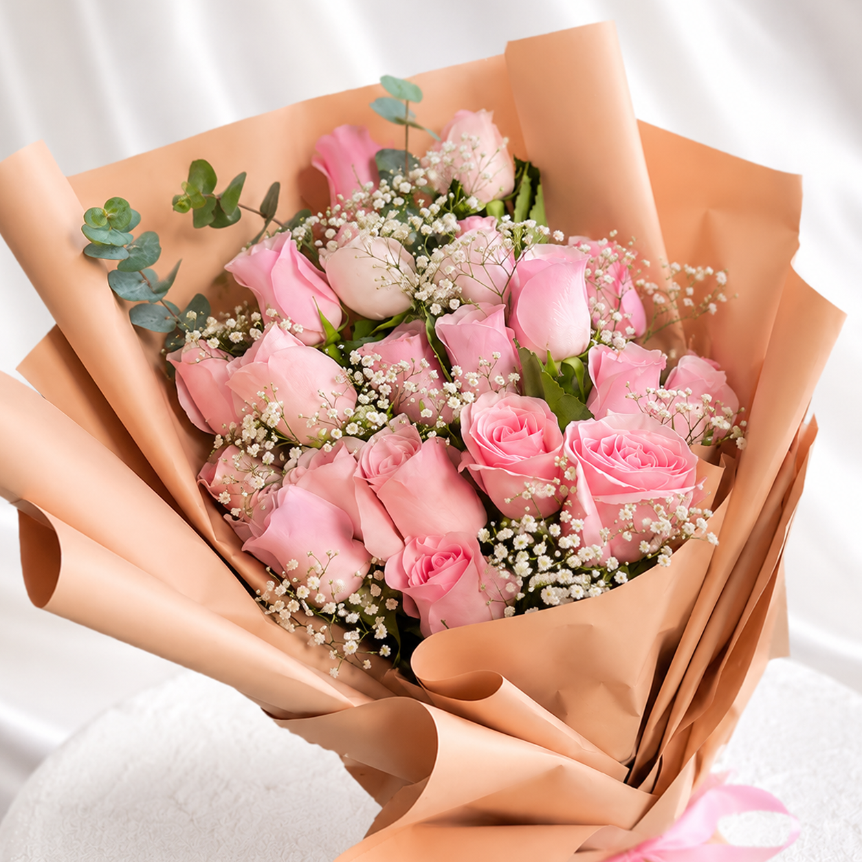 Sweet Pink  Rose Bouquet