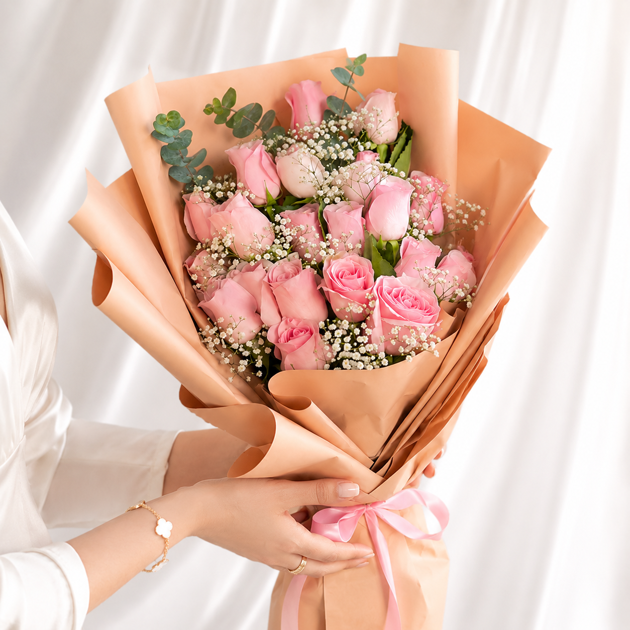 Sweet Pink  Rose Bouquet