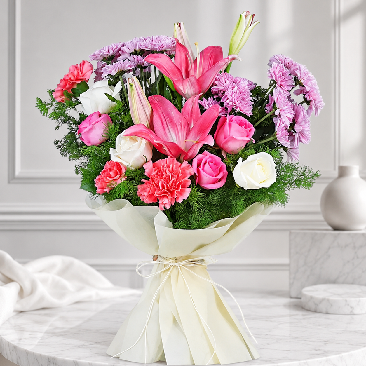A Special Bloom Hand-Tied Bouquet