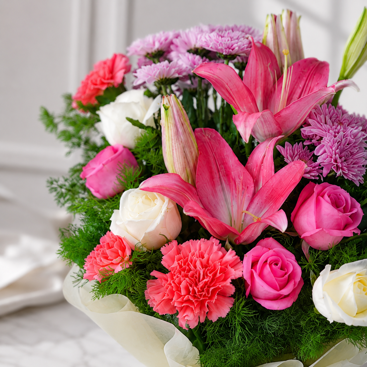 A Special Bloom Hand-Tied Bouquet
