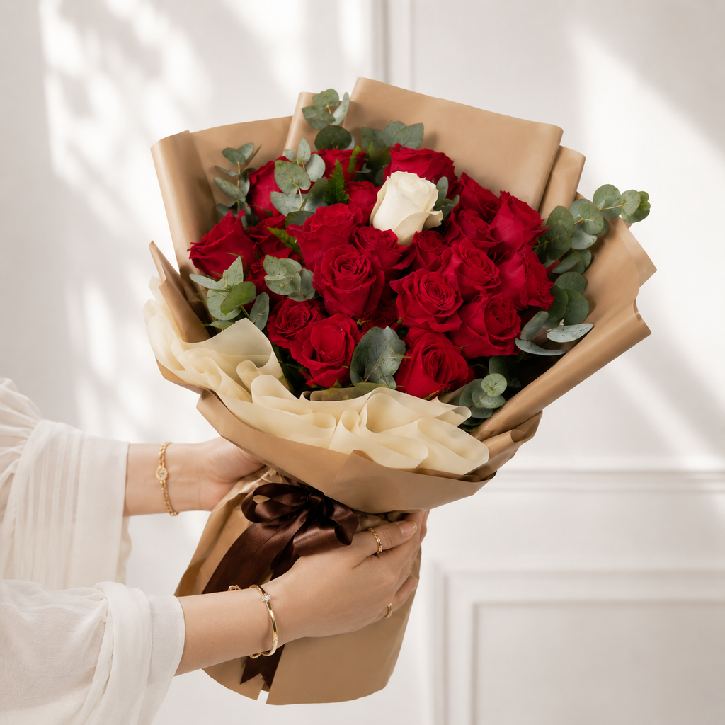 Tajmahel Red Rose Bouquet