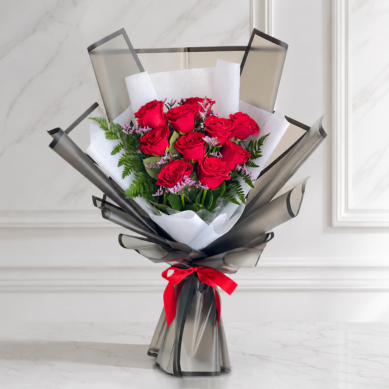 Whispers of Love Rose Bouquet