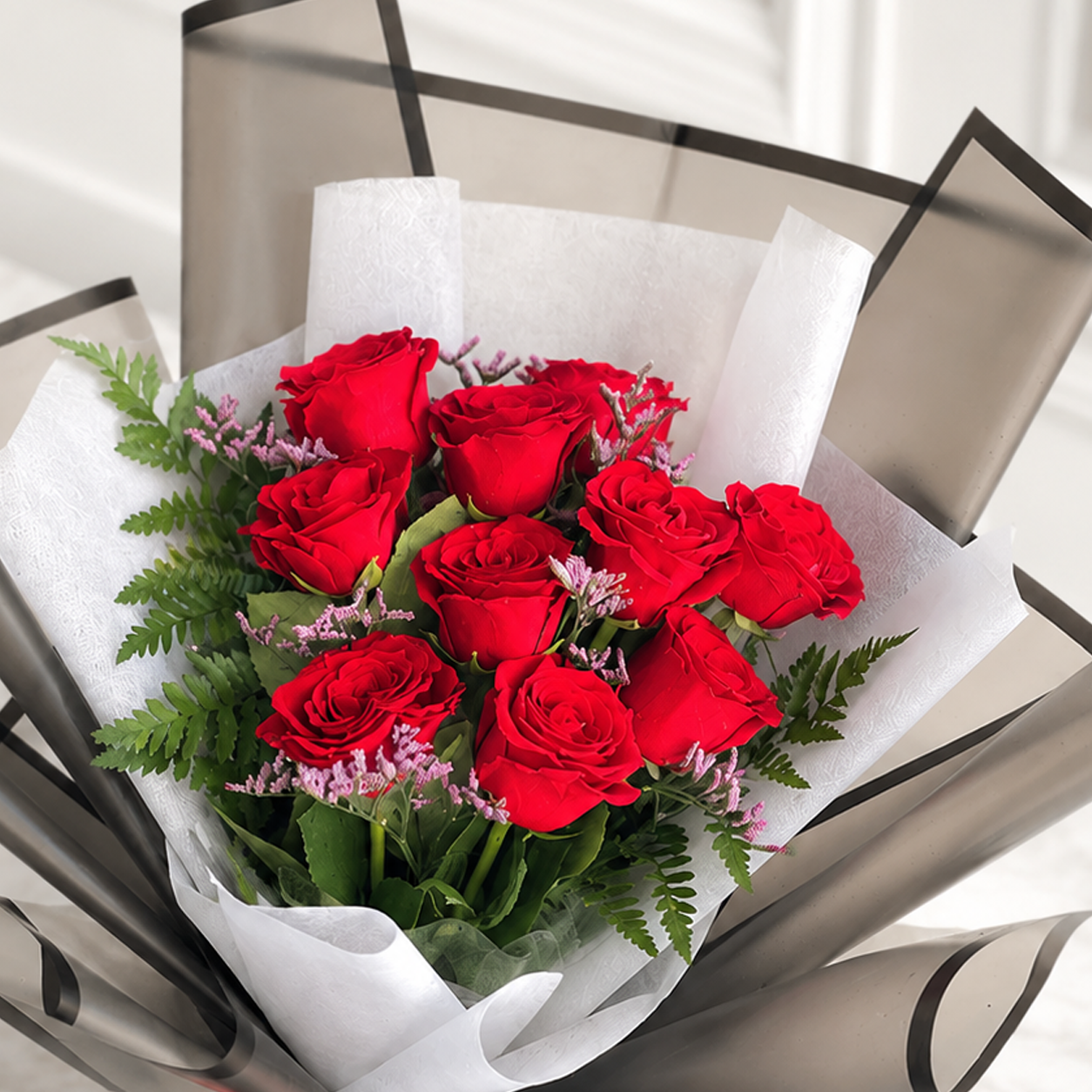 Whispers of Love Rose Bouquet