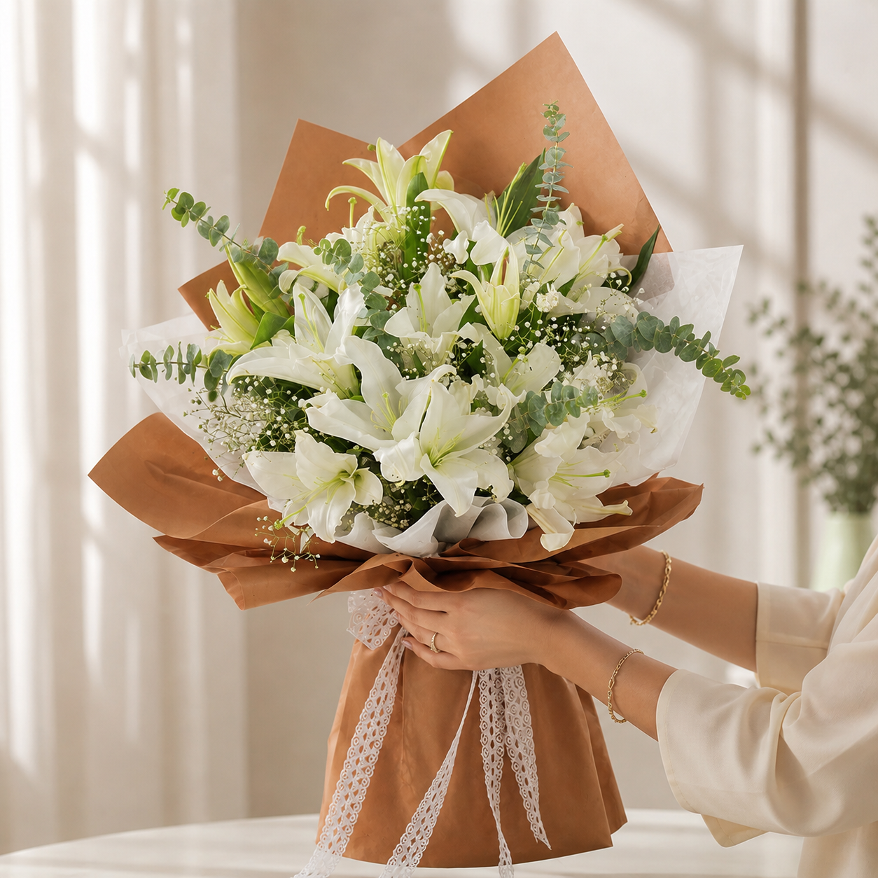 Pure Lily Serenity Bouquet