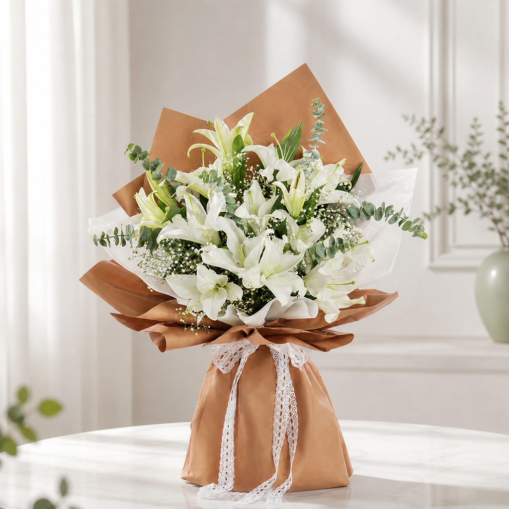 Pure Lily Serenity Bouquet