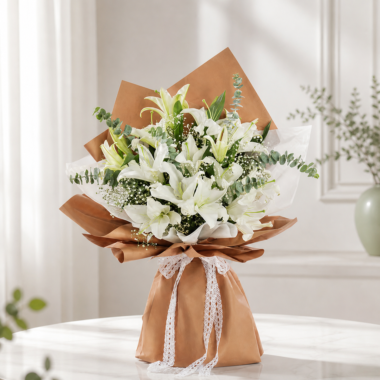 Pure Lily Serenity Bouquet