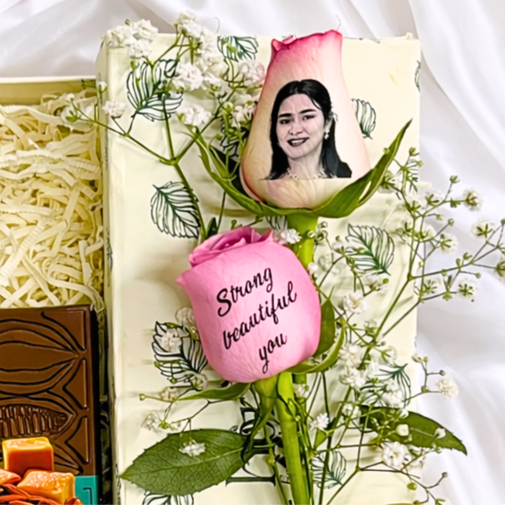 Soul Shine Pamper Photo Rose Hamper