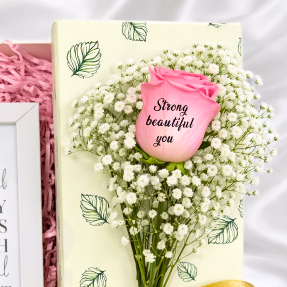 Mom Story Beautiful Mindset Message Rose Keepsake Box