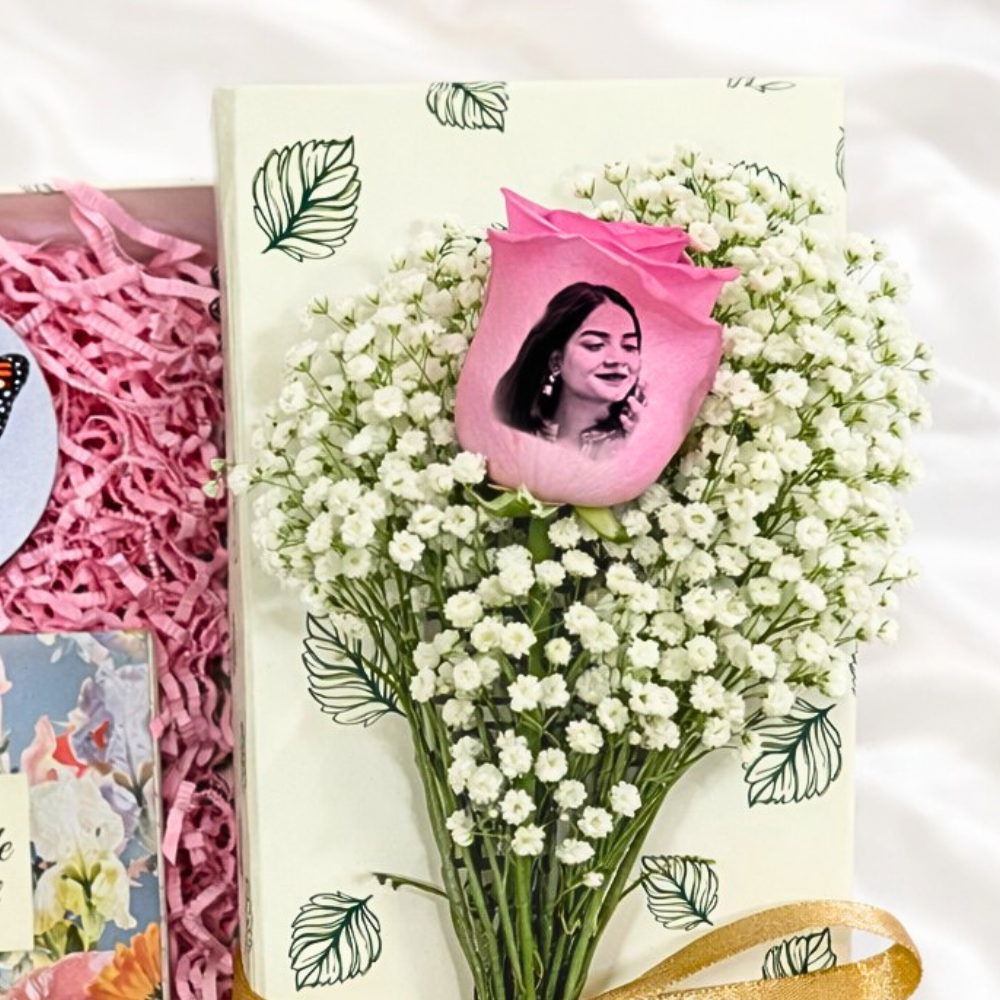 Maa Moments Butterfly Journal Photo Rose Box