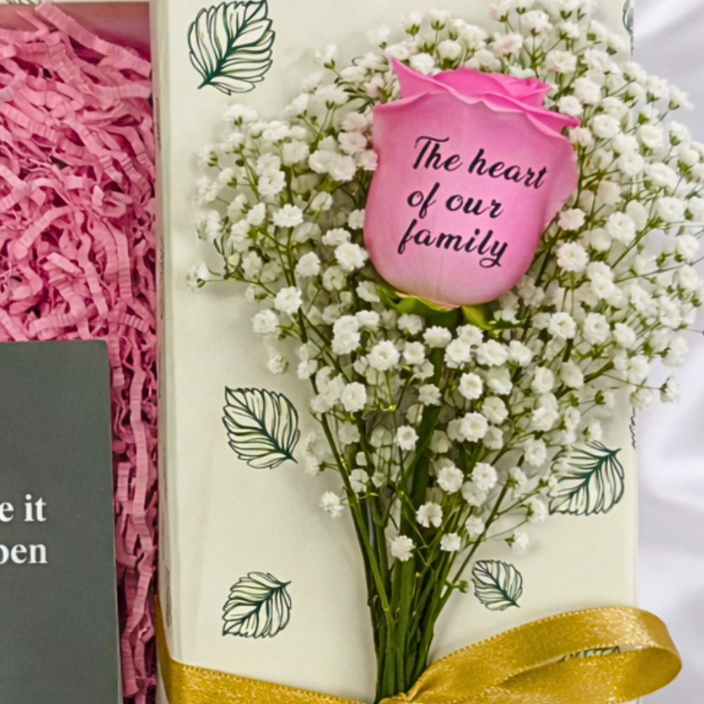Mother's Aura Soul Shine Message Rose Box