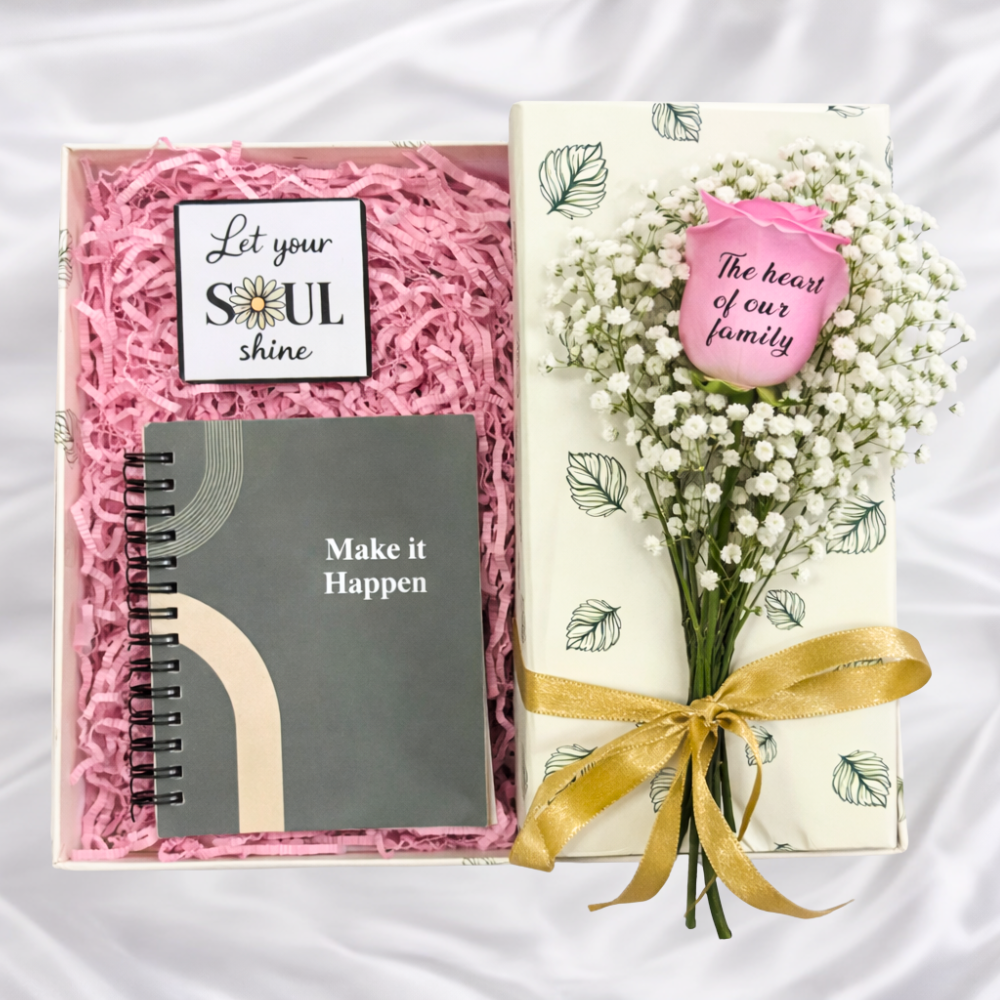 Mother's Aura Soul Shine Message Rose Box