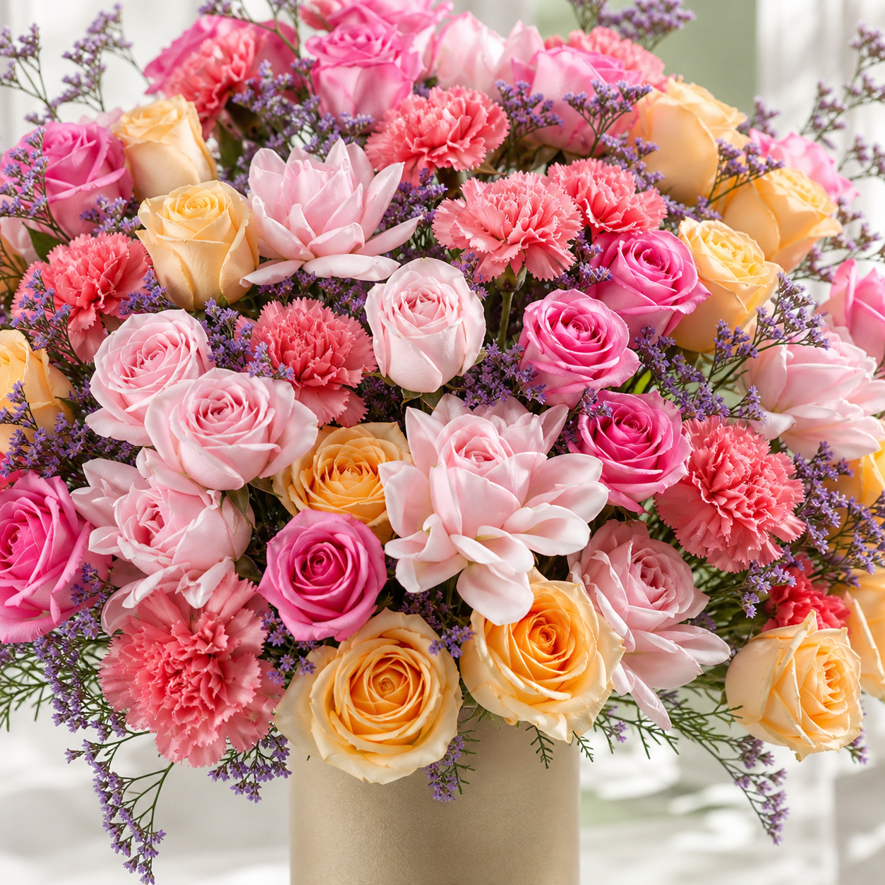 Pastel Blossom Opulence