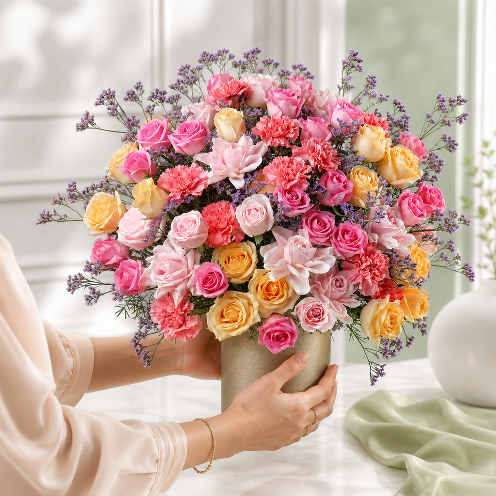 Pastel Blossom Opulence