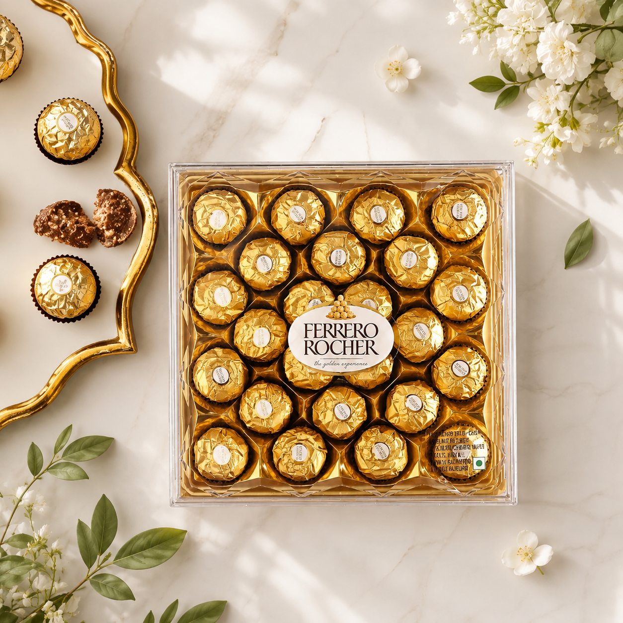 Premium Rakhi and Ferrero Rocher Gift Combo
