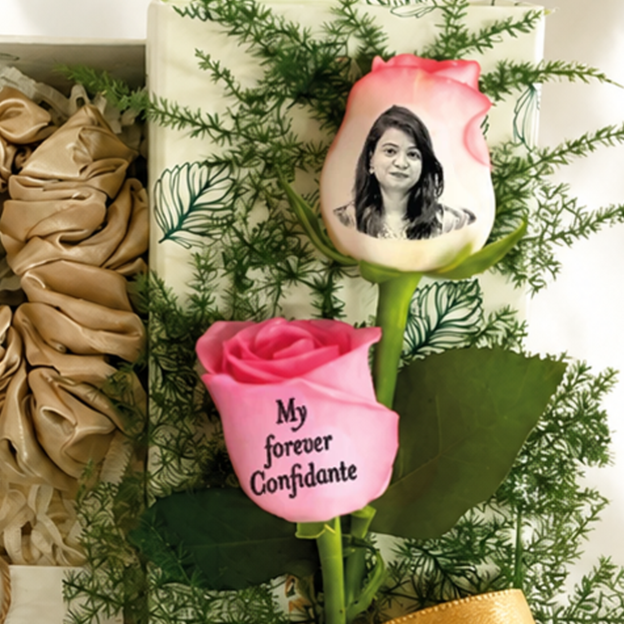 Sister Gift Box with Photo Rose, Journal & Fragrance Bar
