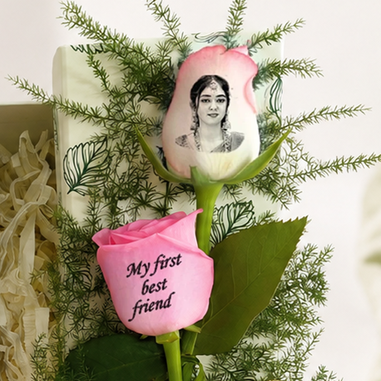 Sister Love Box with Mug, Frame & Personalized Roses