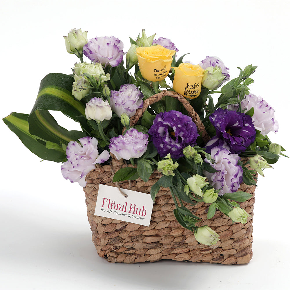 Majestic Basket Bouquet