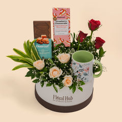 Exquisite Floral & Chocolate Indulgence Set