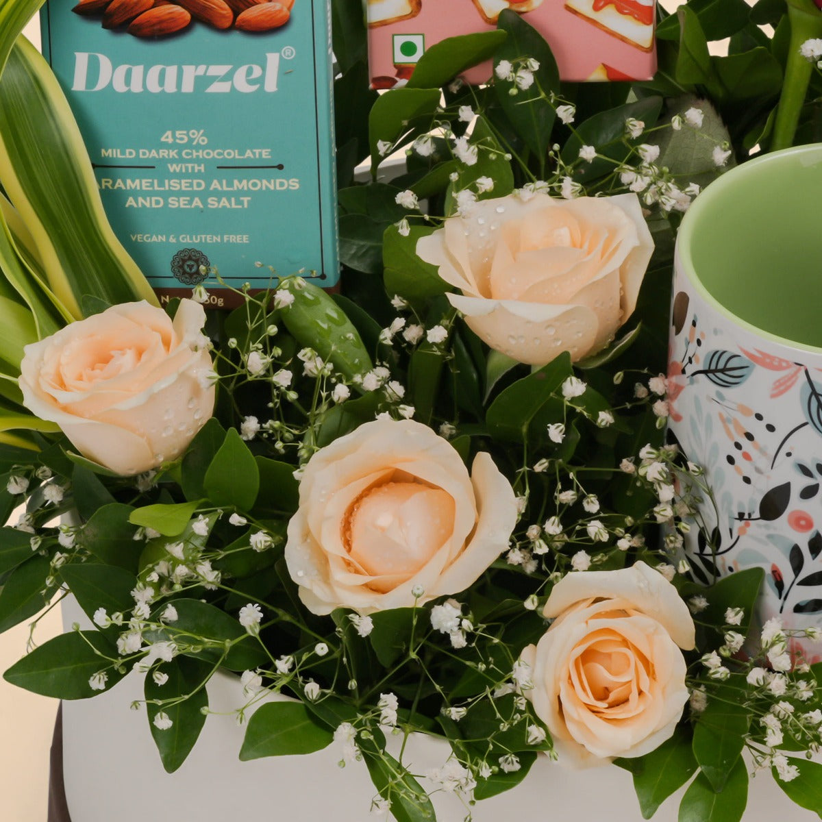 Exquisite Floral & Chocolate Indulgence Set