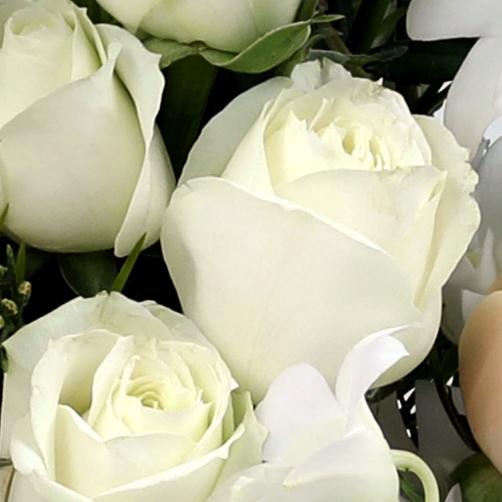 Flower garden in a Box Bouquet