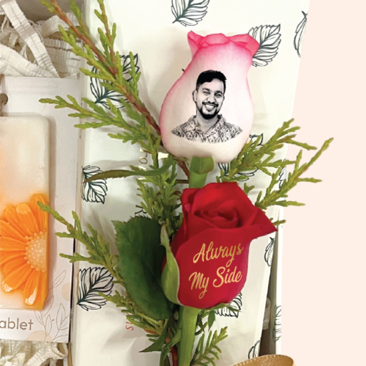 Rakhi Surprise Box for Bhai with Mug & Photo Rose