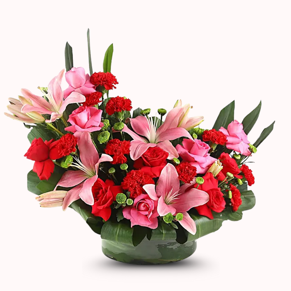 A Burst of Love Flower Vase