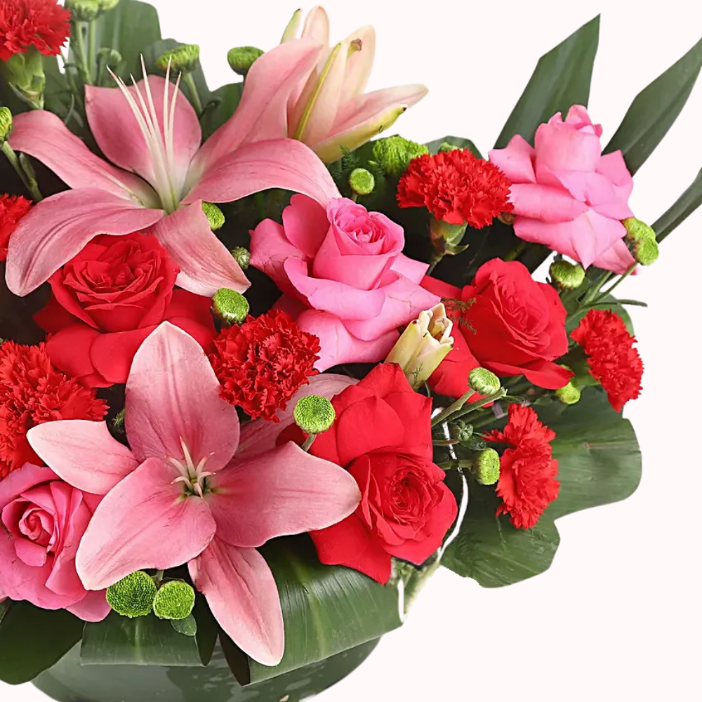 A Burst of Love Flower Vase